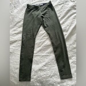 Hunter Green Nike leggings